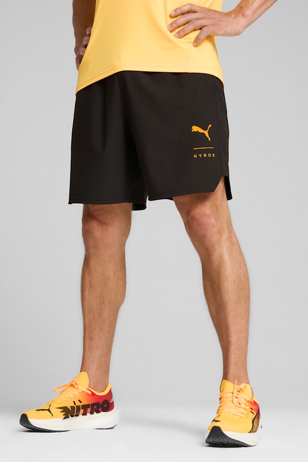PUMA x HYROX Fuse 7" Shorts Men, PUMA Black, extralarge